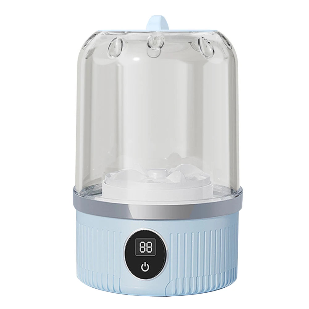 Smart Mini Washer for Lingerie & Small Laundry – Rechargeable