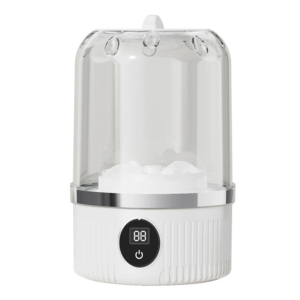 Smart Mini Washer for Lingerie & Small Laundry – Rechargeable