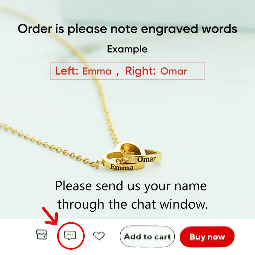 Collar con nombre grabado en forma de corazón 2024 y joyero giratorio con flor de rosa eterna, oso encantador para niña/mujer